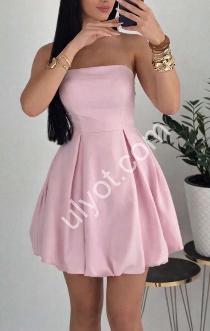 ПЛАТЬЕ (42-48) РОЗОВЫЙ 1739