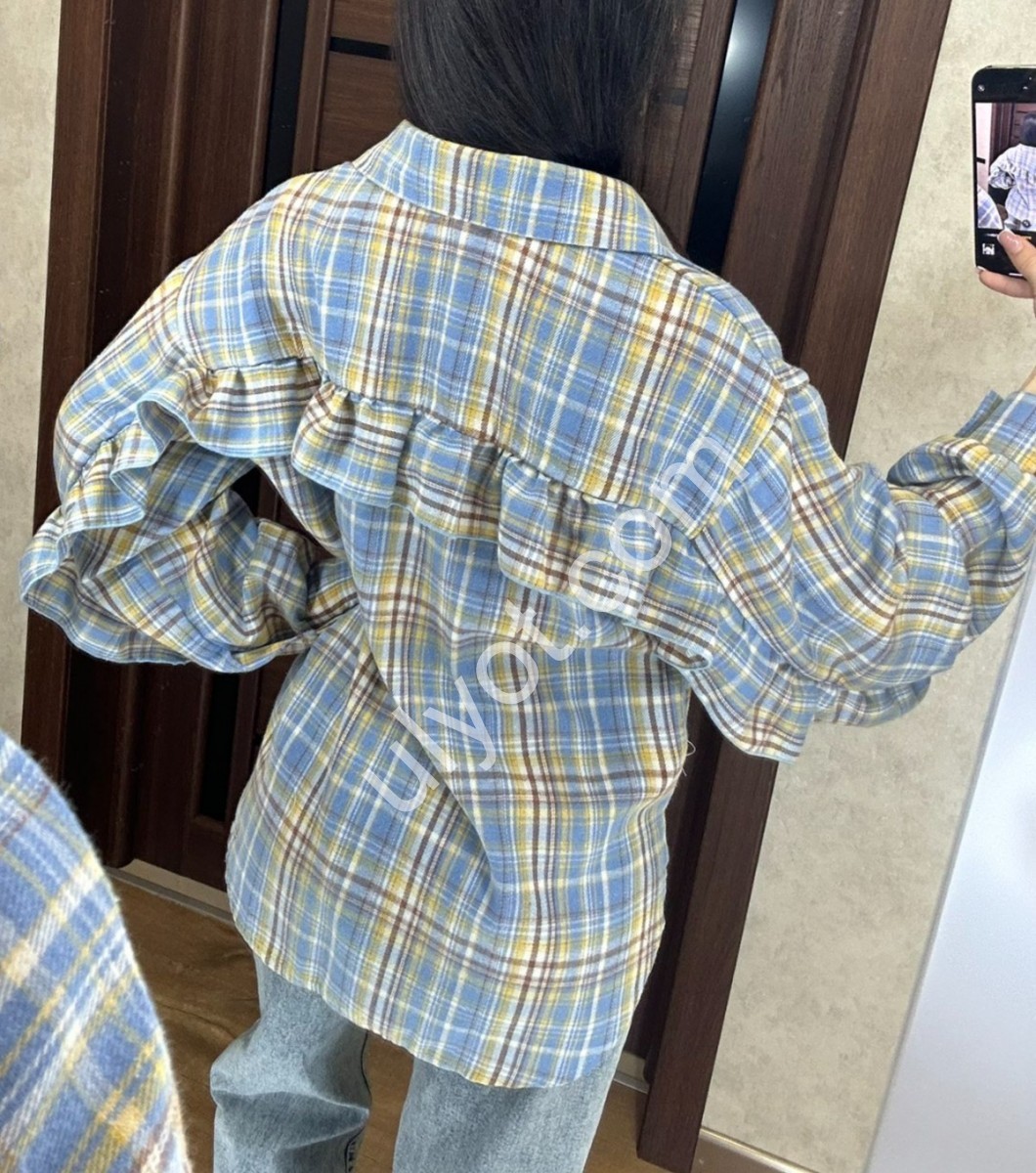 СОРОЧКА (42-52) БЛАКИТНИЙ 9