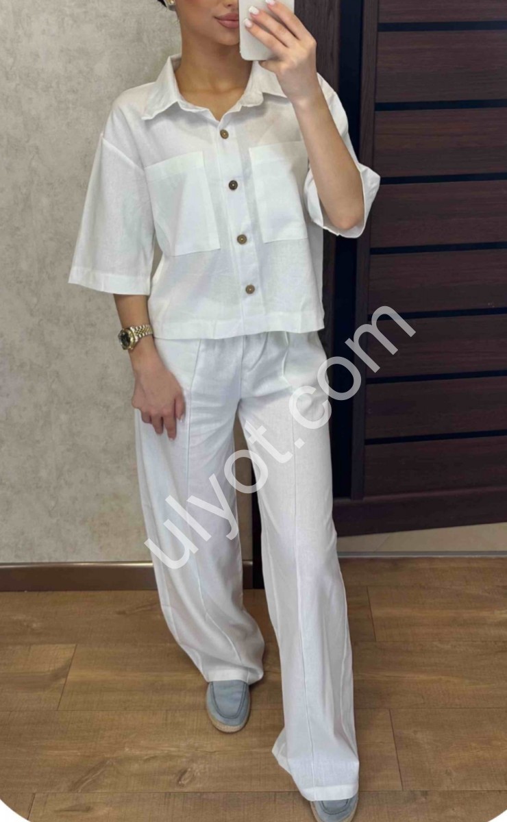 КОСТЮМ (42-48) БІЛИЙ 013