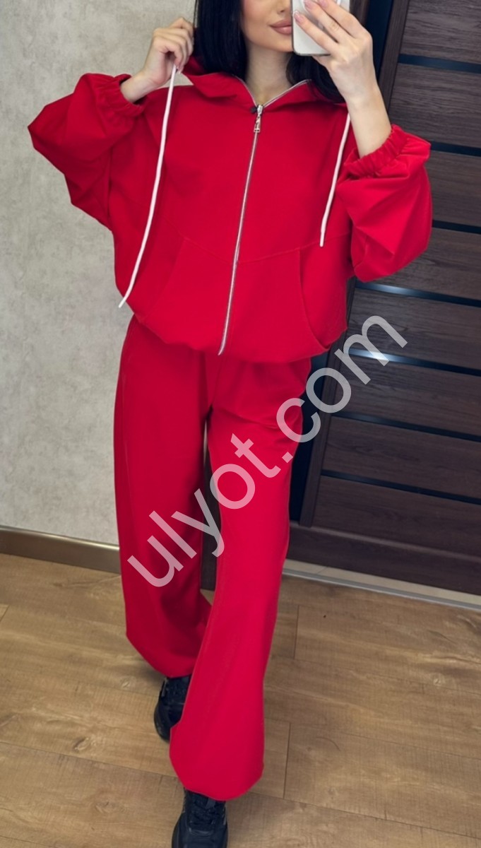 КОСТЮМ (42-52) ЧЕРВОНИЙ 108