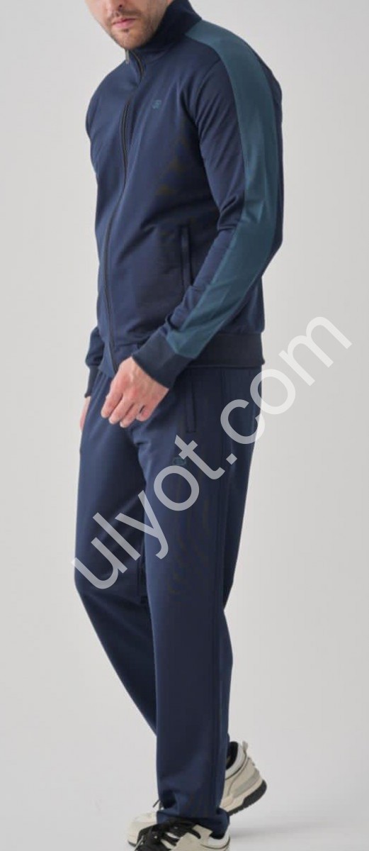 СПОРТ.КОСТЮМ SHOOTER (M-3XL) ПРЯМОЙ Т.СИНИЙ 70013