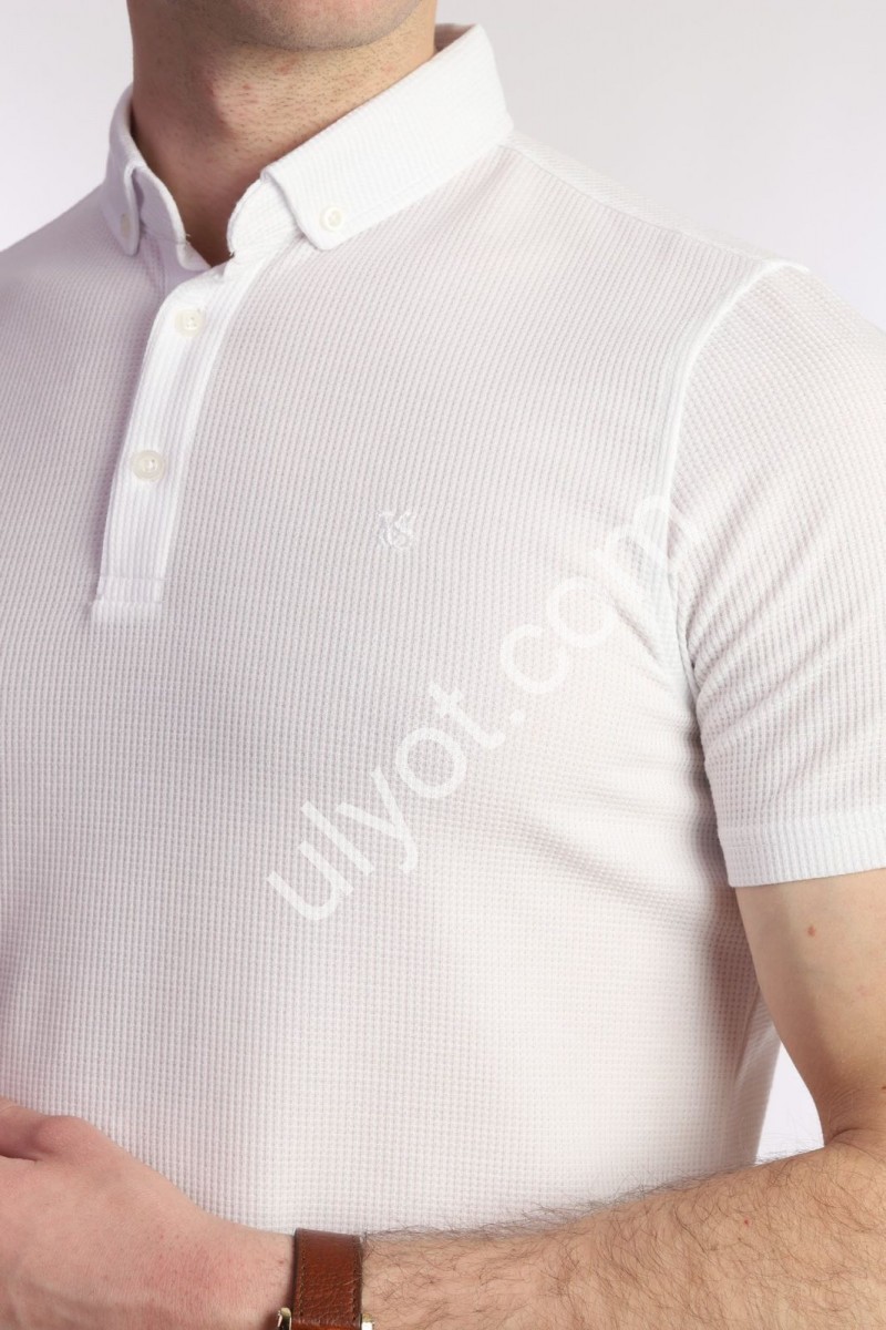 ФУТБОЛКА VIP STONES (M-2XL) БЕЛЫЙ 5501