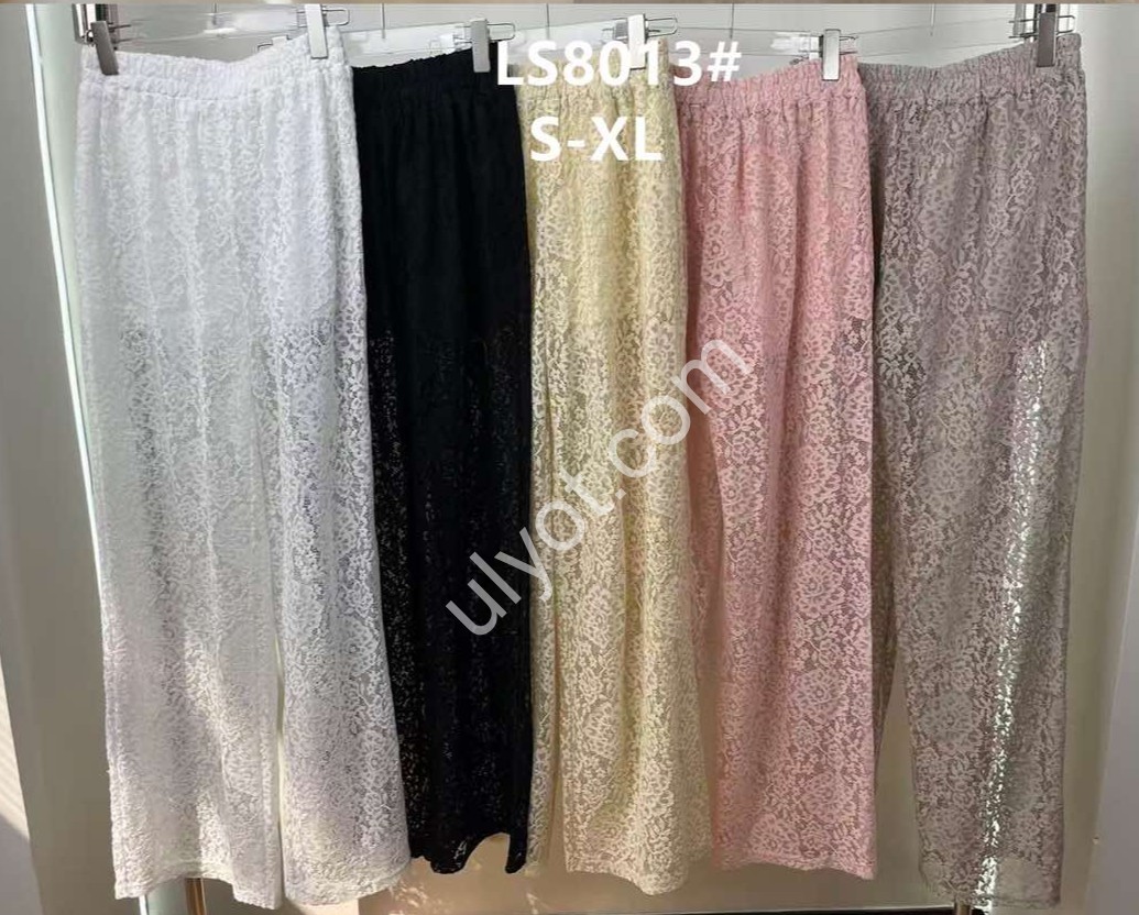 ШТАНИ (44-50) ПРЯМИЙ КРЕМ LS8013