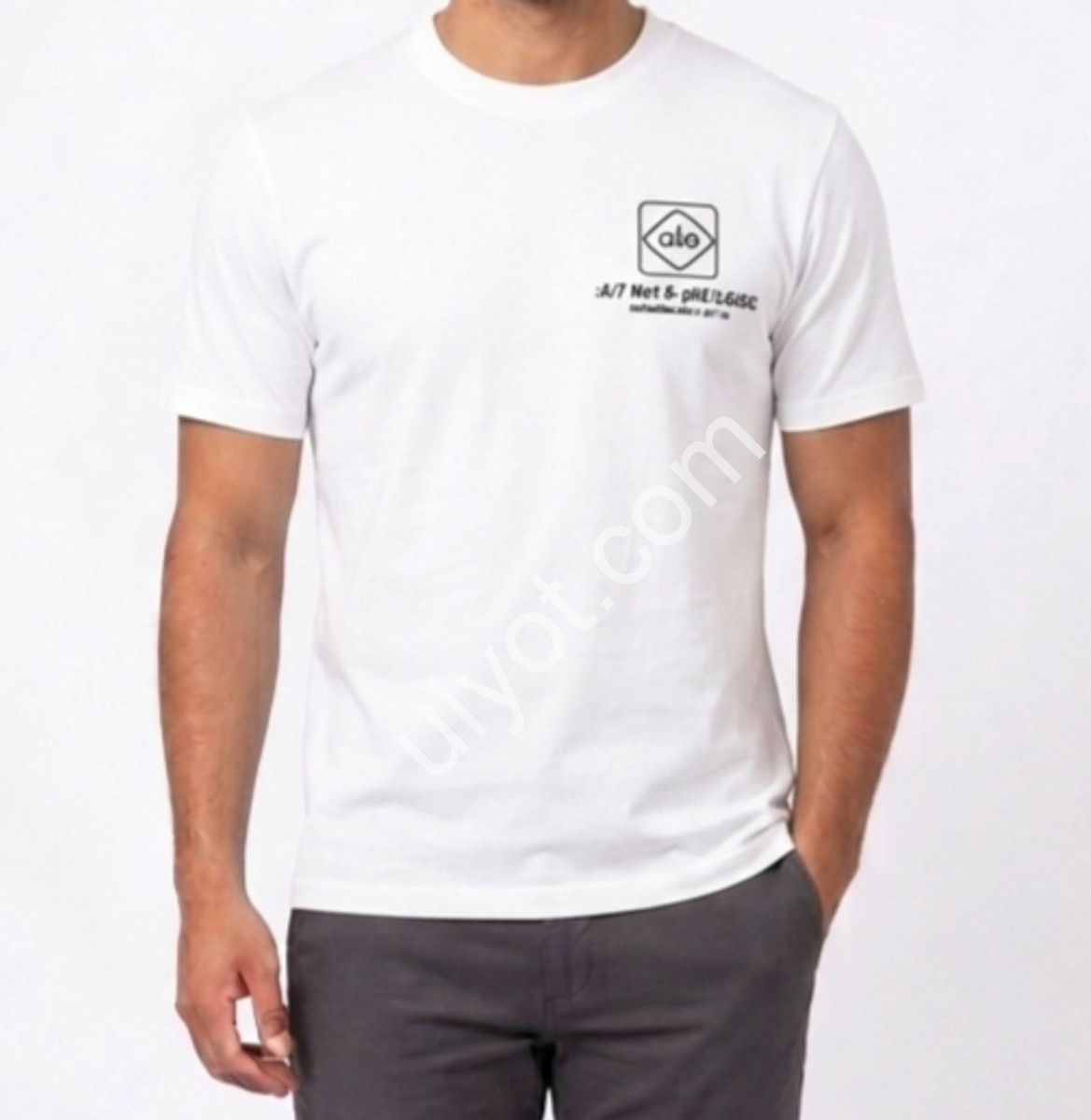 ФУТБОЛКА ALE (L-4XL) БІЛИЙ