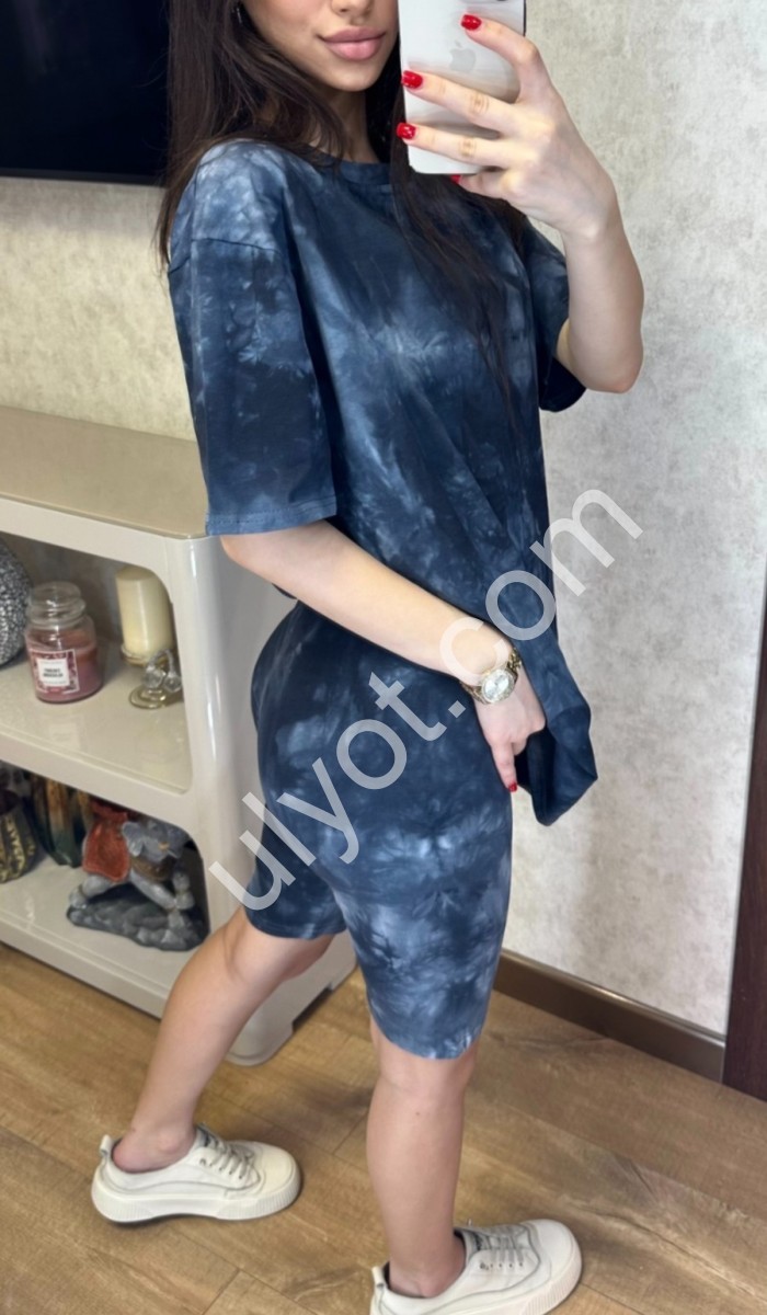 КОСТЮМ (42-56) Т.СИНИЙ 