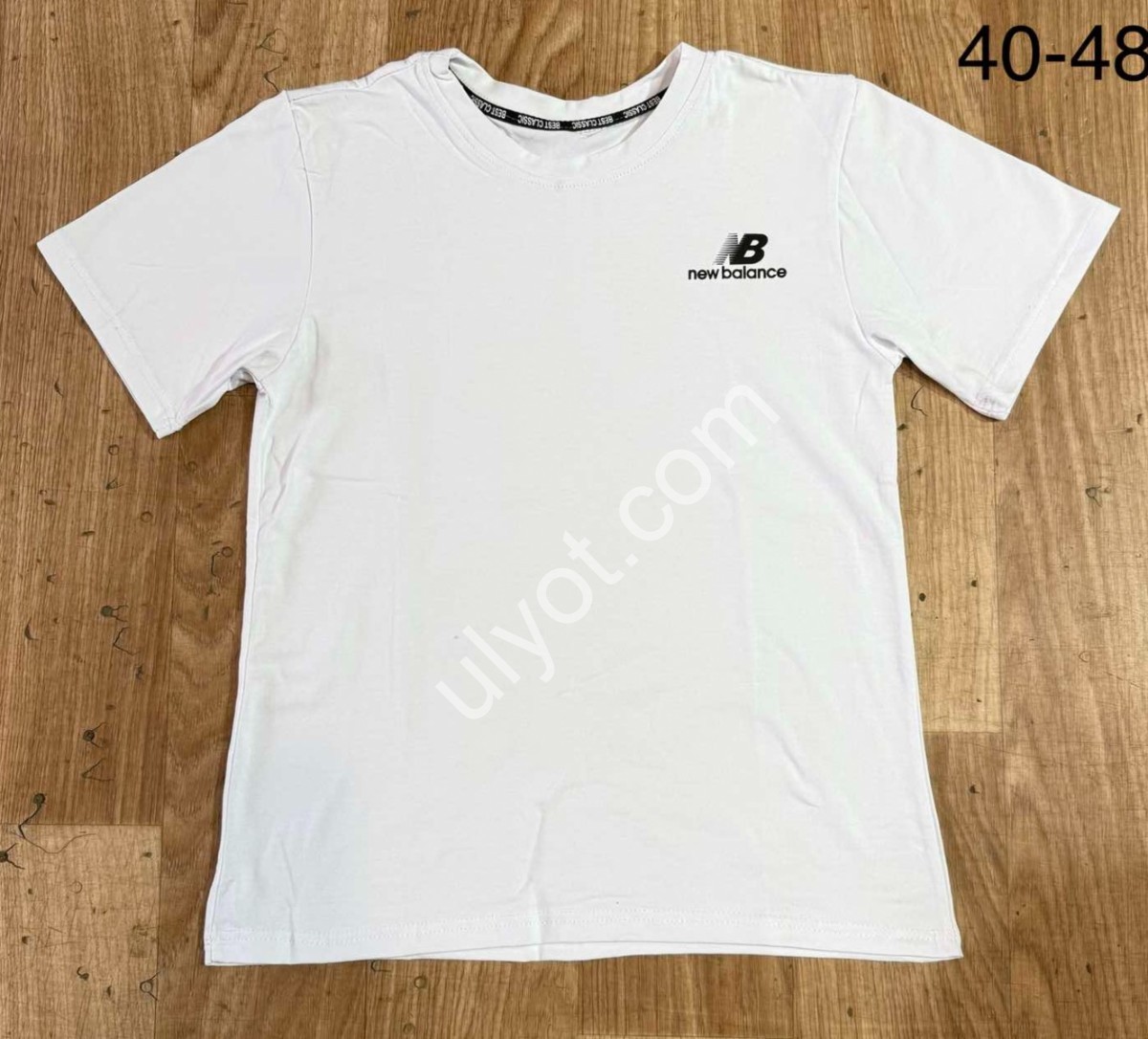 ФУТБОЛКА NB02 (40-48) БЕЛЫЙ 013