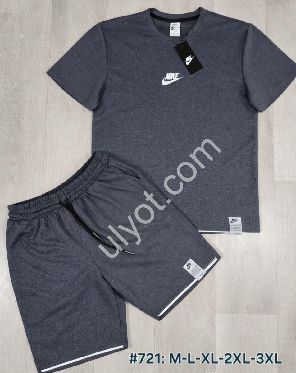 СПОРТ. КОСТЮМ N02 (M-3XL) ГРАФІТ 721