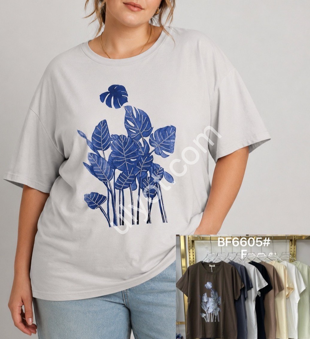 ФУТБОЛКА (ONE SIZE 54-56) МІКС BF6605