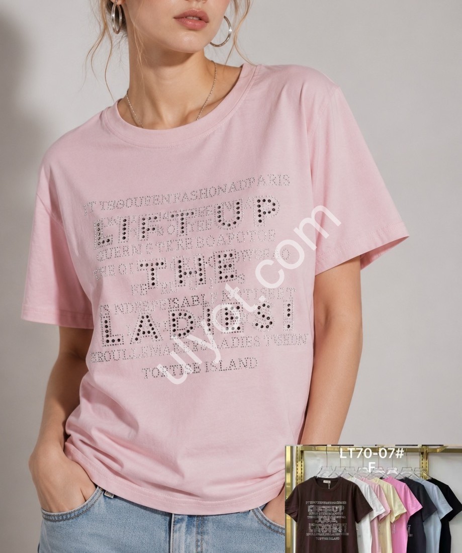 ФУТБОЛКА (ONE SIZE 54-56) МИКС LT7007