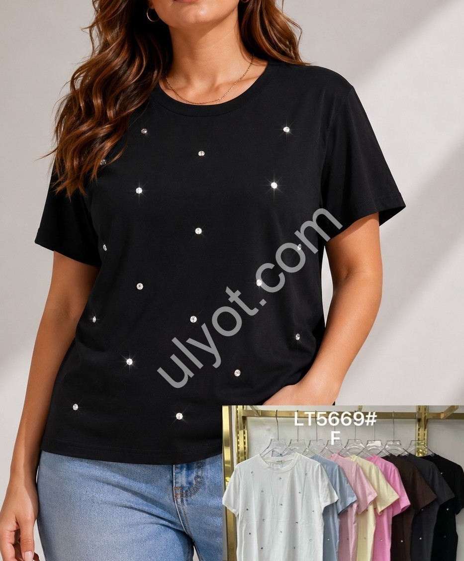 ФУТБОЛКА (ONE SIZE 54-56) МИКС LT5659
