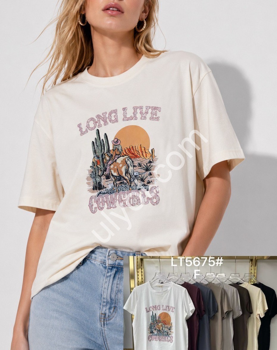 ФУТБОЛКА (ONE SIZE 50-52) МІКС LT5675