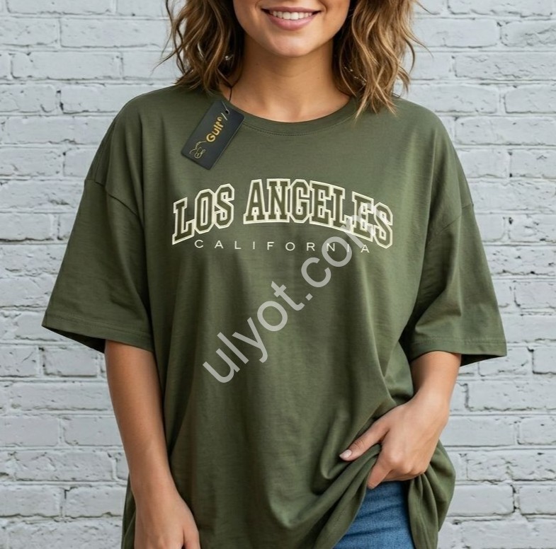 ФУТБОЛКА LOS ANGELES (S-XL) ХАКІ
