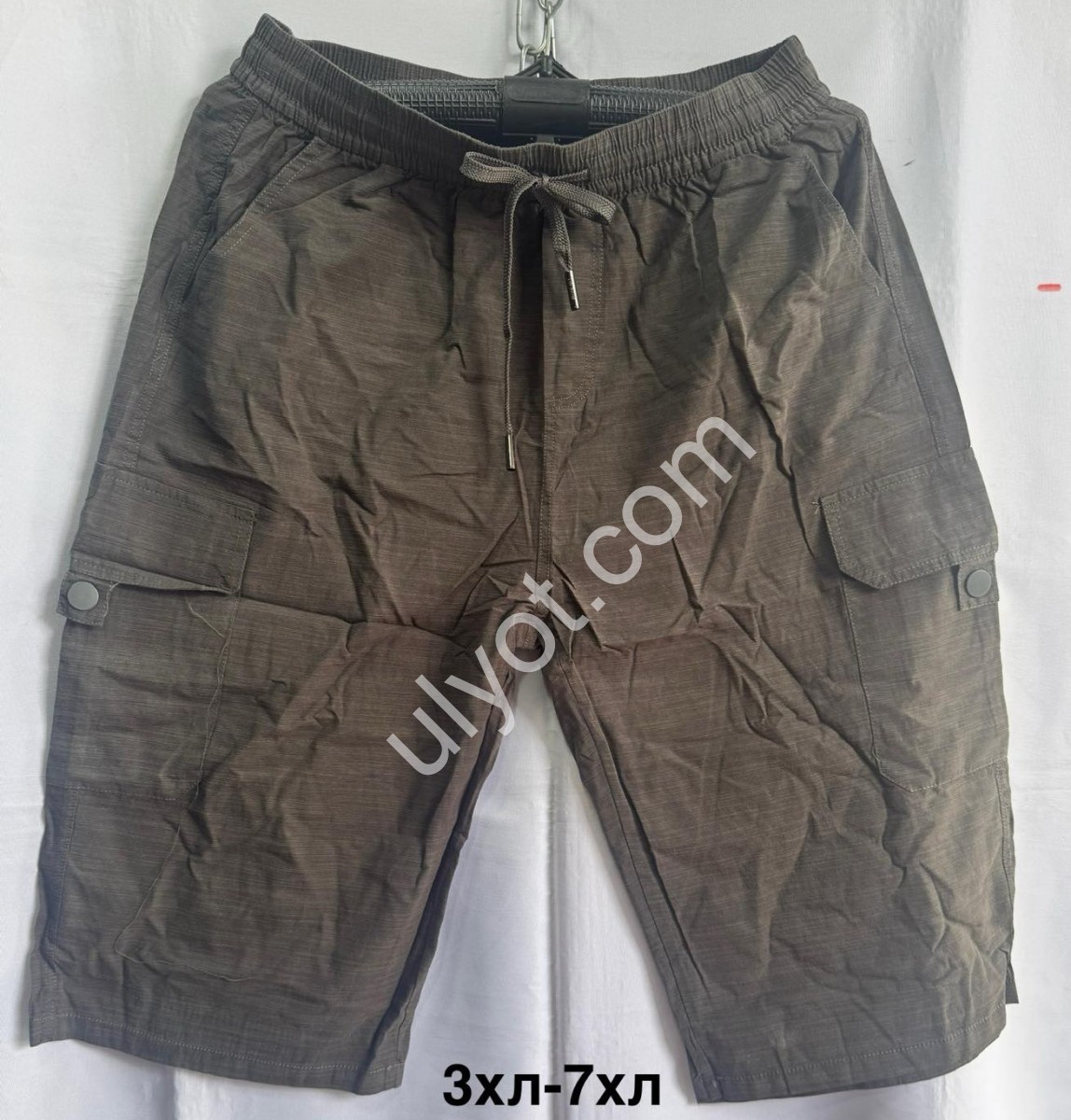 ШОРТИ (3XL-7XL) Т.СІРИЙ 3053