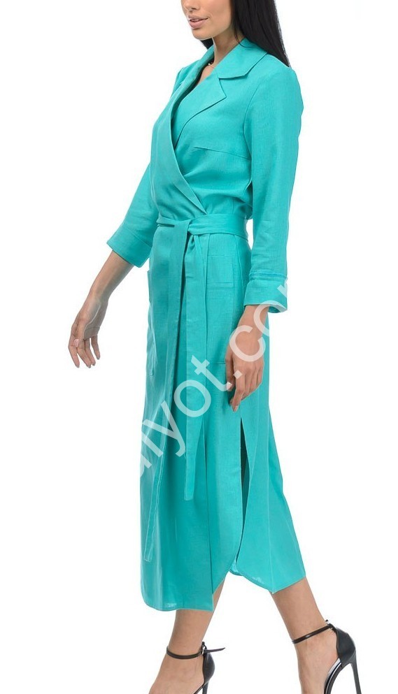СУКНЯ (S-XL) ЗАПАХ БІРЮЗУ