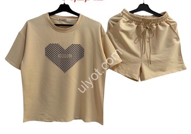 КОСТЮМ (M-XL) БІЖ 1082