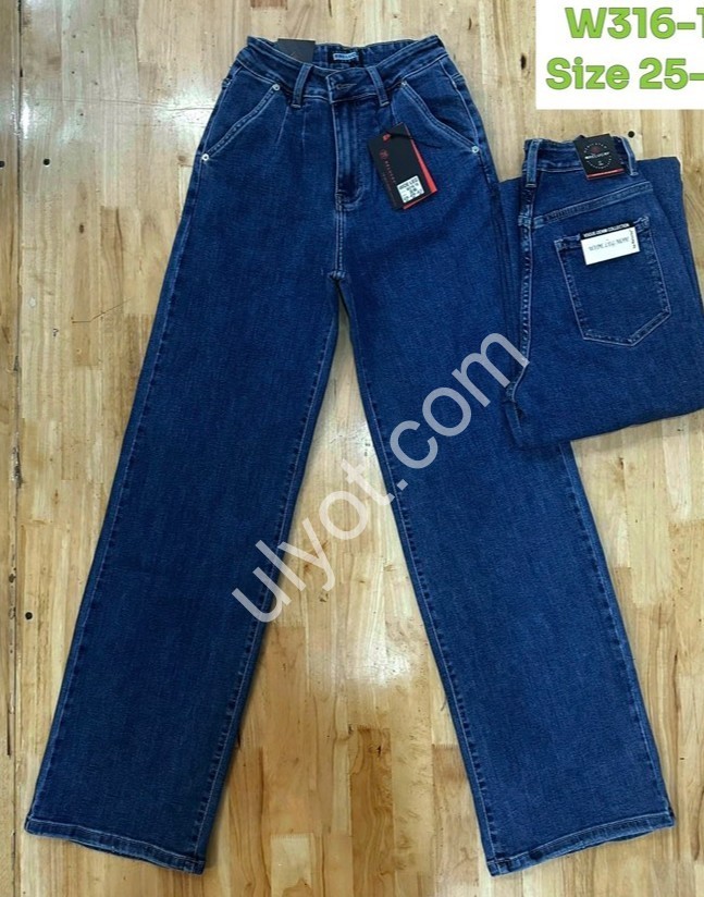 ДЖИНСИ RELUCKY (25-27) Т.СИНІЙ W316-15