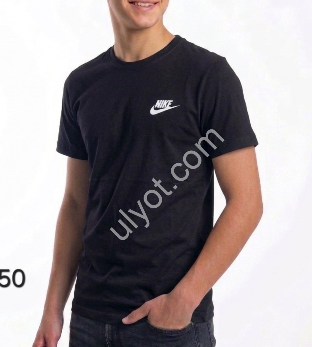 ФУТБОЛКА N02 (42-50) ЧОРНИЙ