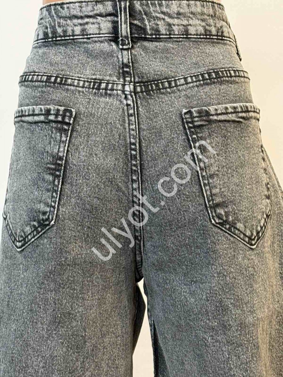 ШОРТЫ JEANS DENIM (30-36) СЕРЫЙ 13385