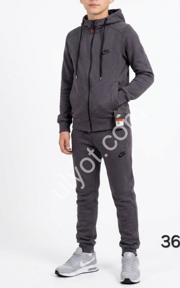 КОСТЮМ N02 (36-44) МАНЖЕТ СІРИЙ