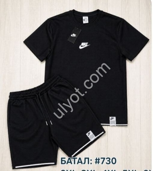 КОСТЮМ N02 (2XL-6XL) ЧЕРНЫЙ 730