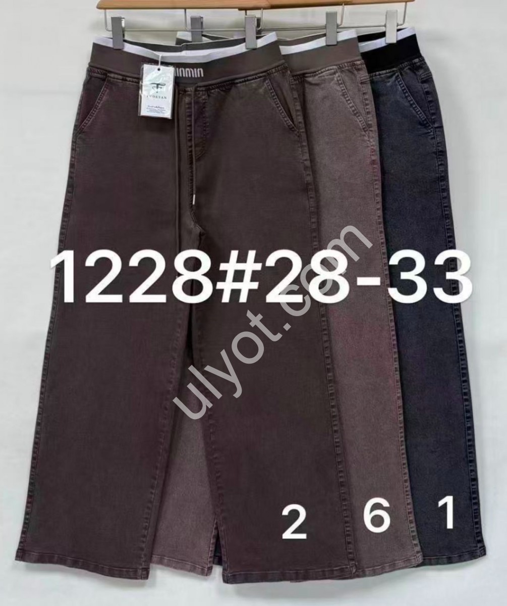 ШТАНЫ (28-33) Т.КОРИЧНЕВЫЙ 1228-2
