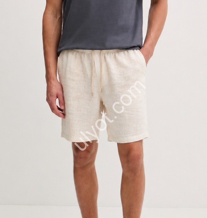 ШОРТЫ (M-3XL) БЕЛЫЙ 