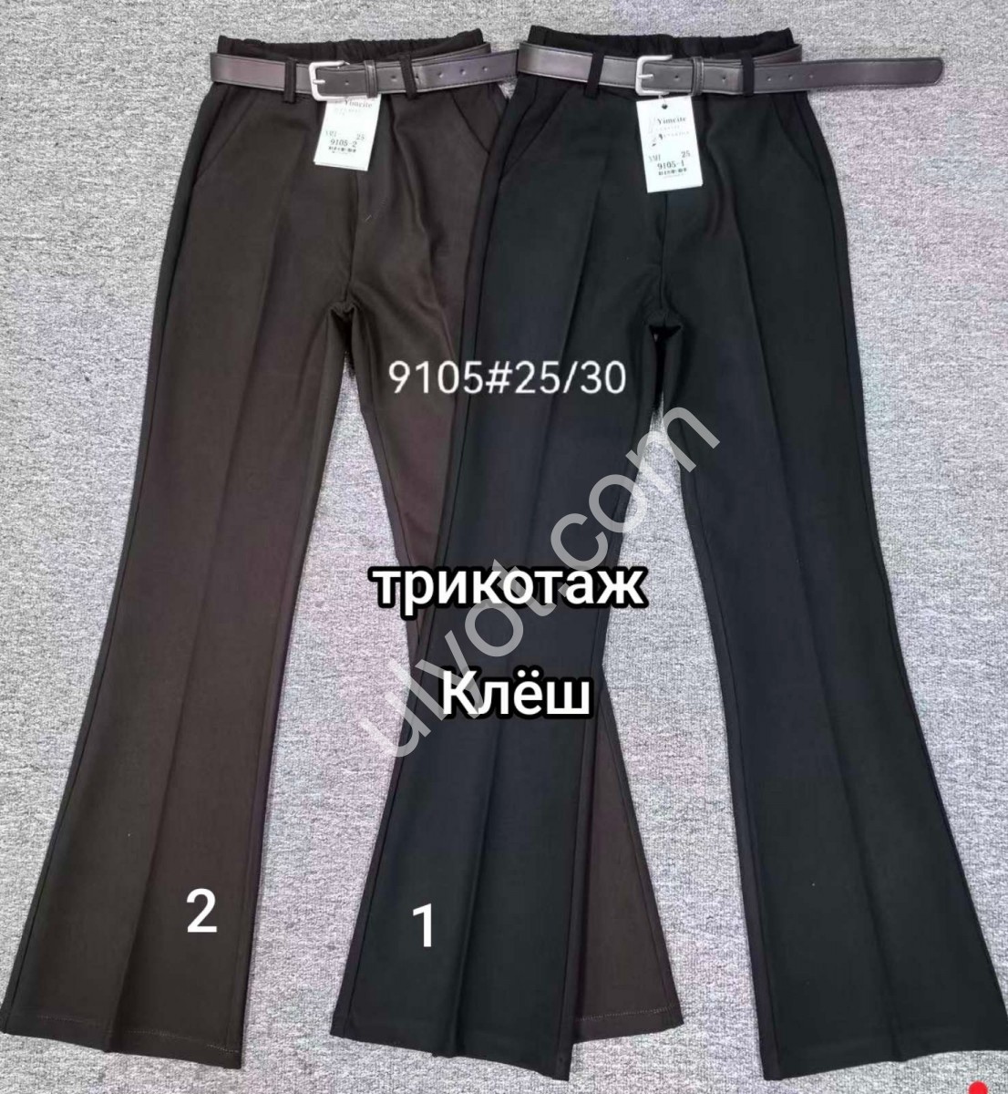 БРЮКИ (25-30) КОРИЧНЕВЫЙ 9105-2