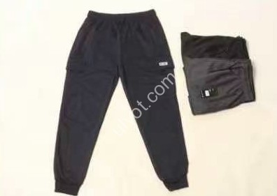 ШТАНЫ (3XL-7XL) МАНЖЕТ Т.СЕРЫЙ 2898