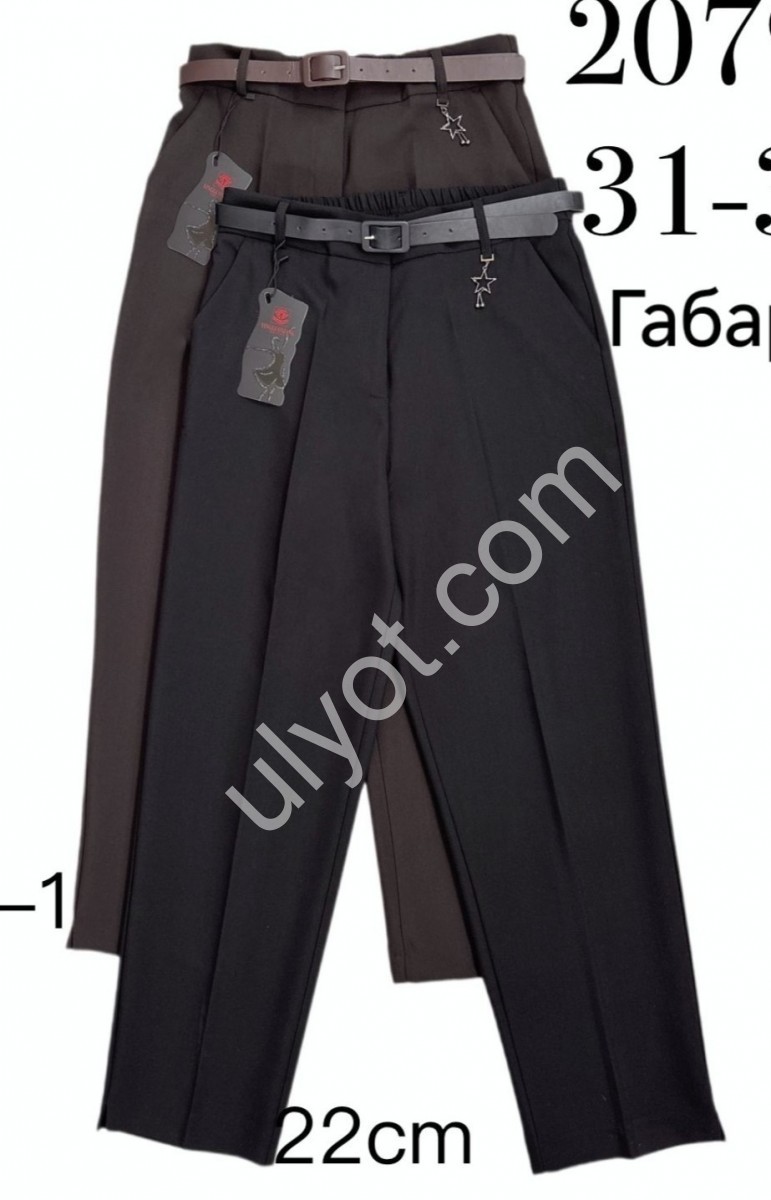 ШТАНИ (31-36) КОРИЧНЕВИЙ 2079-1