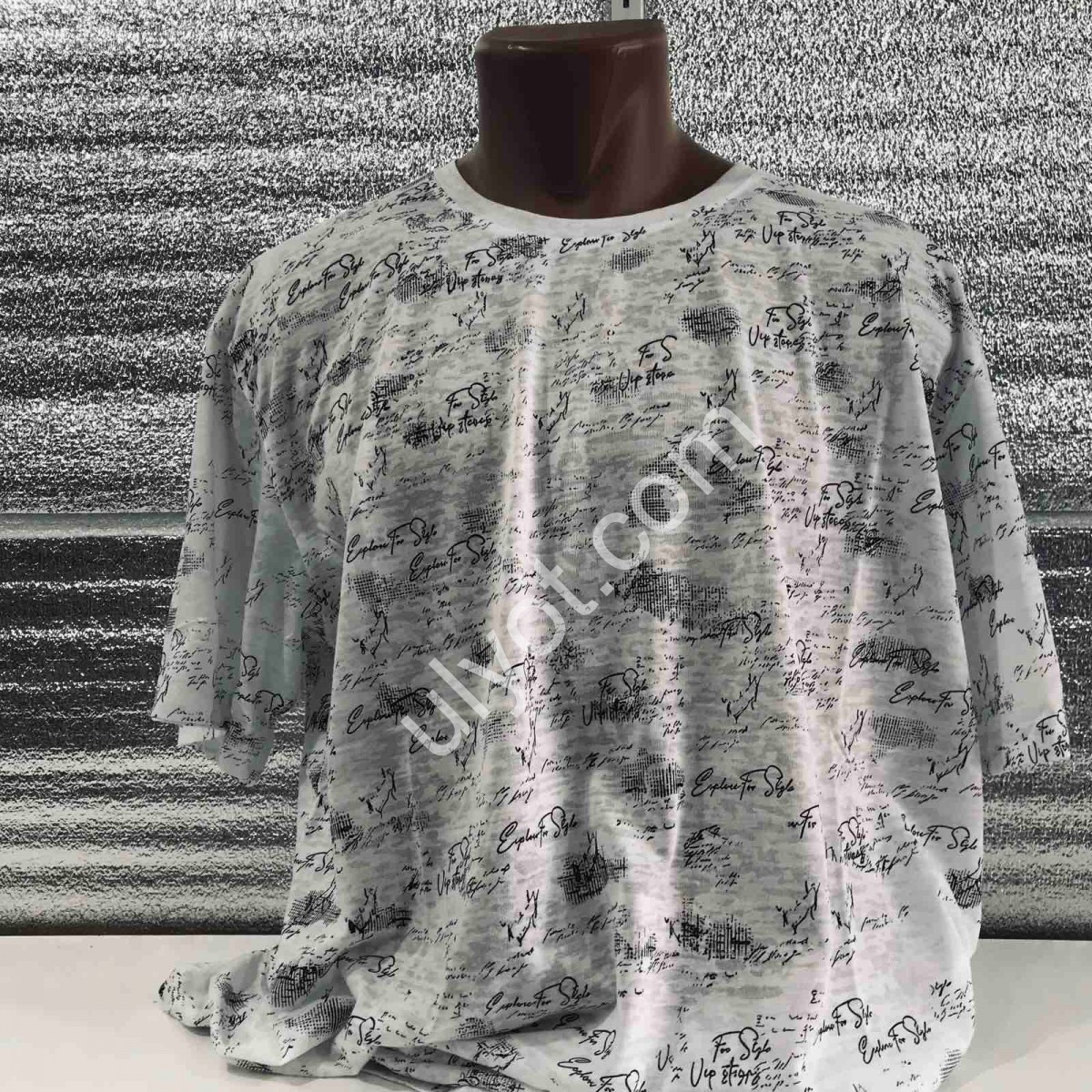 ФУТБОЛКА CRACOW (3XL-6XL) СВ.СІРИЙ 2116