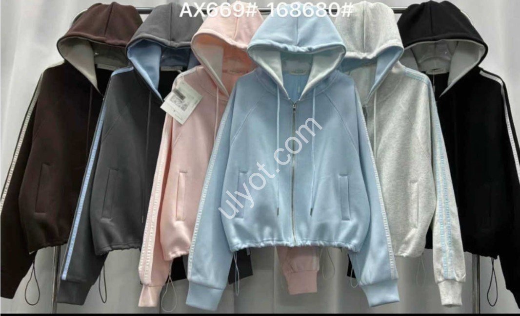 ХУДІ (ONE SIZE 46-50) МІКС AX669