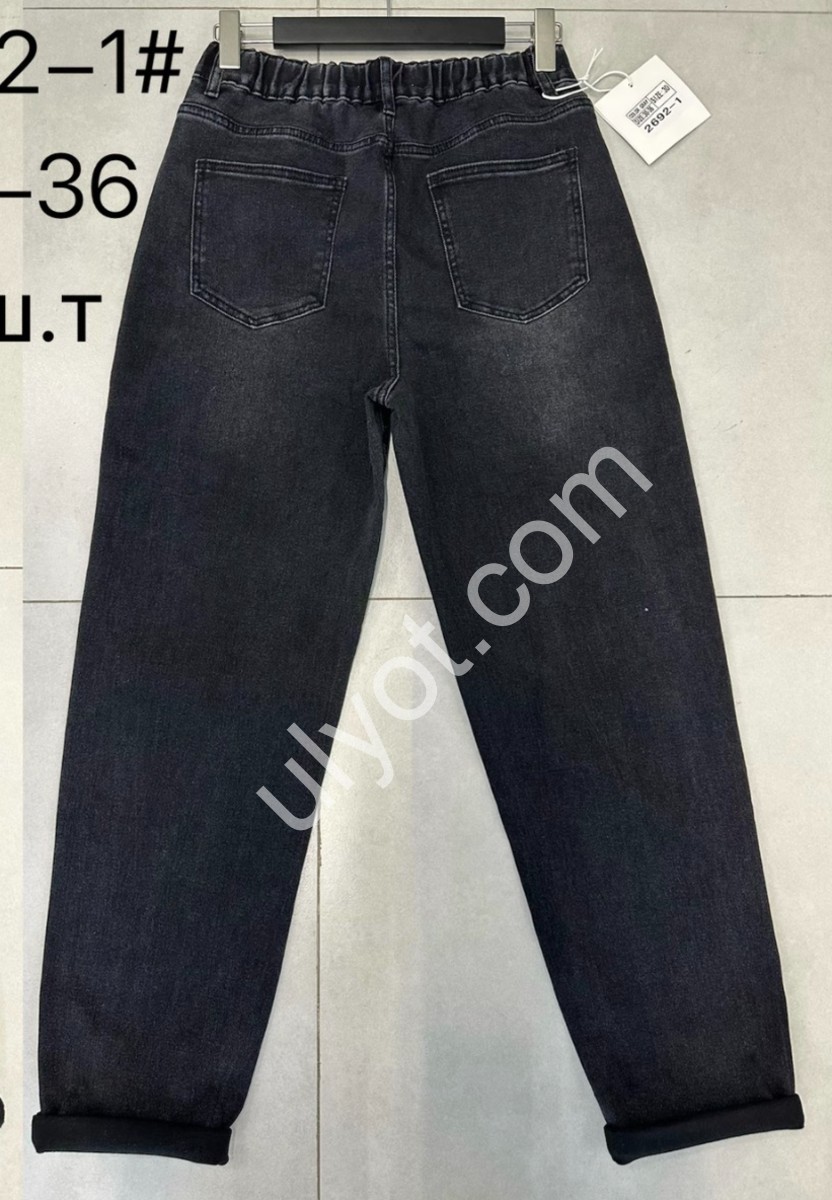 ДЖИНСЫ (30-36) ГРАФИТ 2692-1