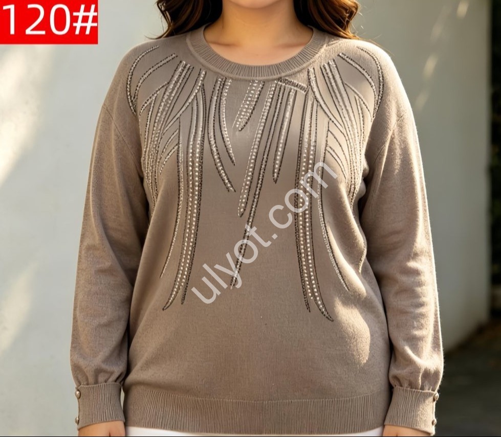 СВІТЕР (ONE SIZE 54-58) МІКС 7120