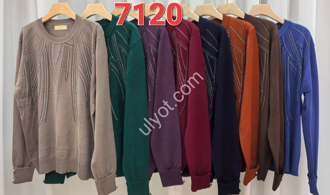 СВІТЕР (ONE SIZE 54-58) МІКС 7120