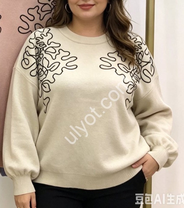СВІТЕР (ONE SIZE 48-54) МІКС 3051