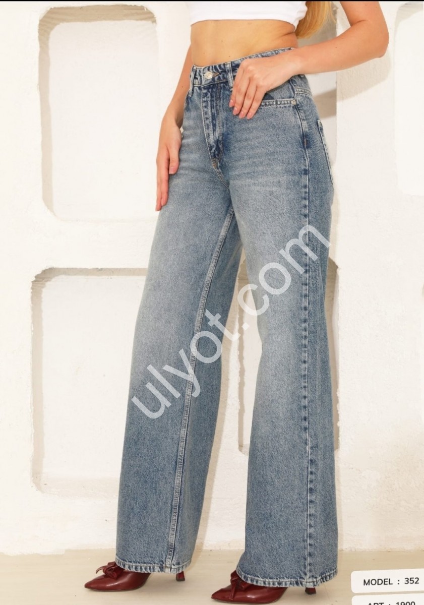 ДЖИНСЫ WOMAN DENIM (34-42) СИНИЙ 352/1900