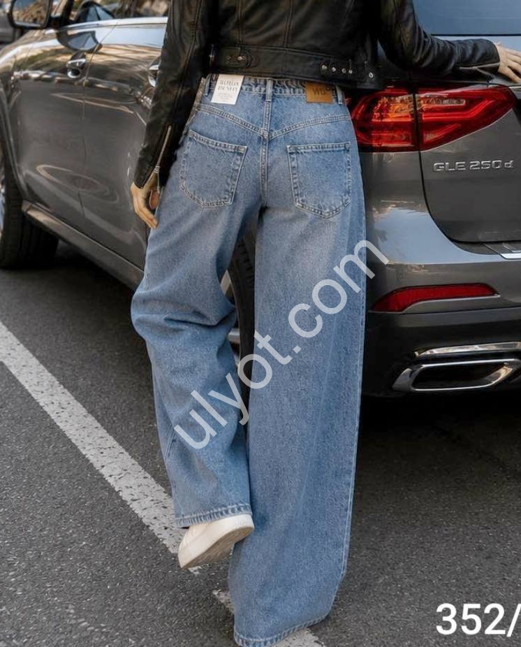 ДЖИНСЫ WOMAN DENIM (34-42) СИНИЙ 352/1900