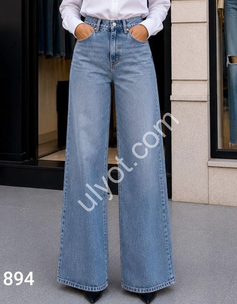 ДЖИНСЫ WOMAN DENIM (34-42) СИНИЙ 305/1894