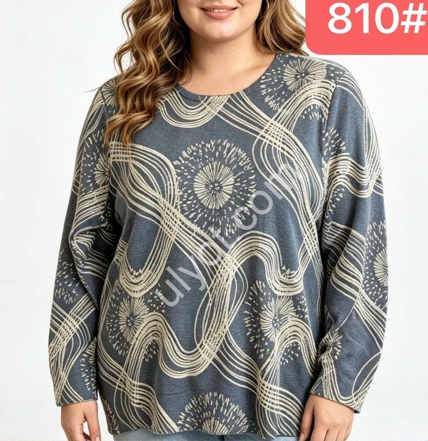 СВИТЕР (ONE SIZE 52-56) МИКС 810