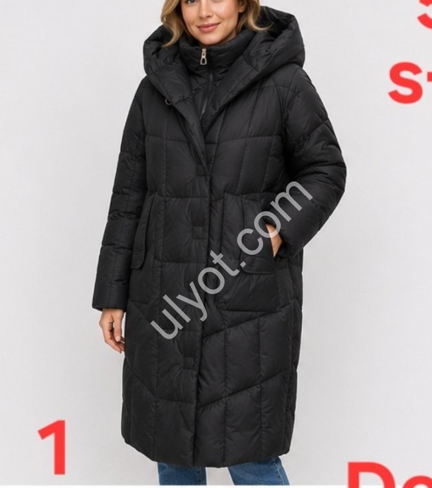 КУРТКА DESSELIL (S-2XL) ЧОРНИЙ 523