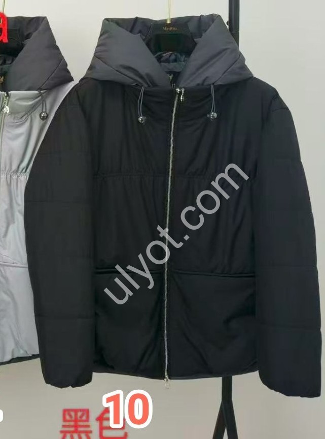 КУРТКА MAX RITA  (S-2XL) СЕРЫЙ 2612-64