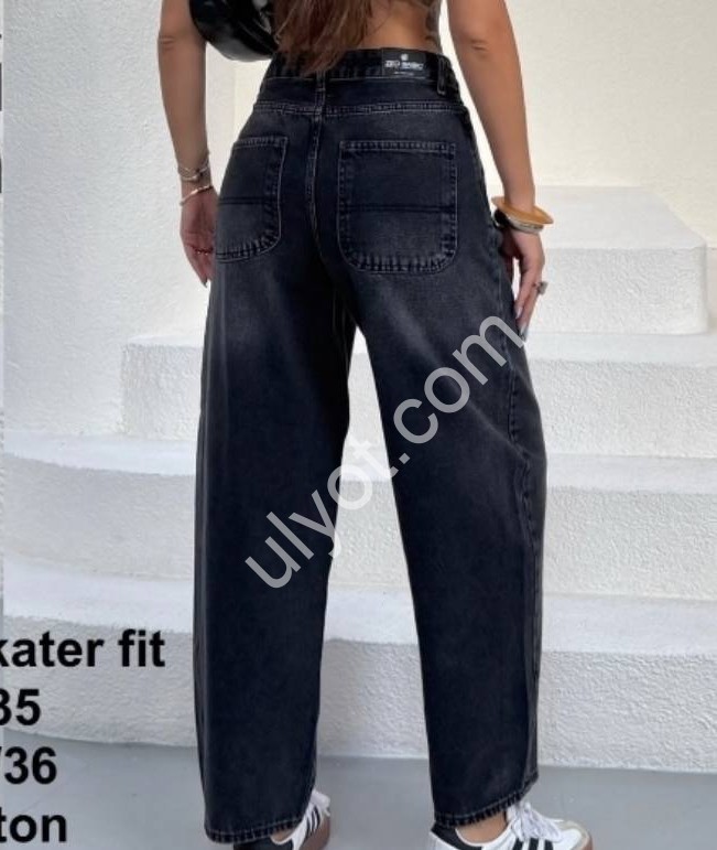 ДЖИНСЫ ZEO BASIC (30-36) ГРАФИТ 5535