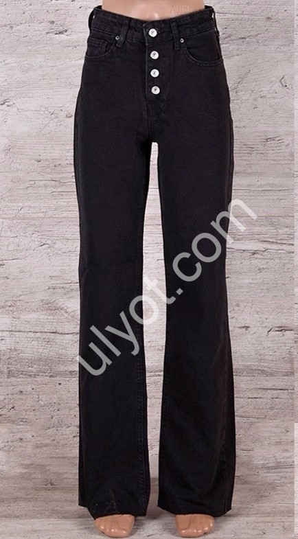 ДЖИНСЫ TOP SHOP (25-32) ЧЕРНЫЙ 6592