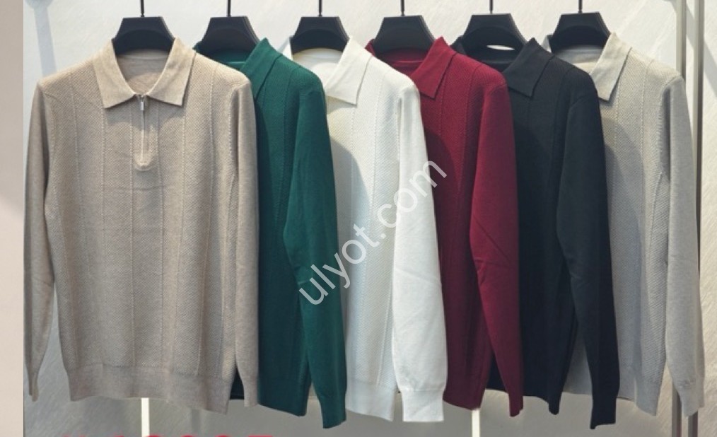 СВИТЕР (XL-5XL) СВ.СЕРЫЙ 12005