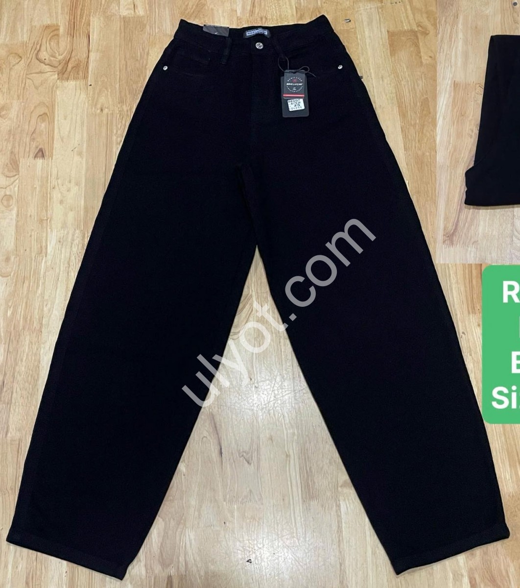ДЖИНСЫ RELUCKY (25-30) ЧЕРНЫЙ 179