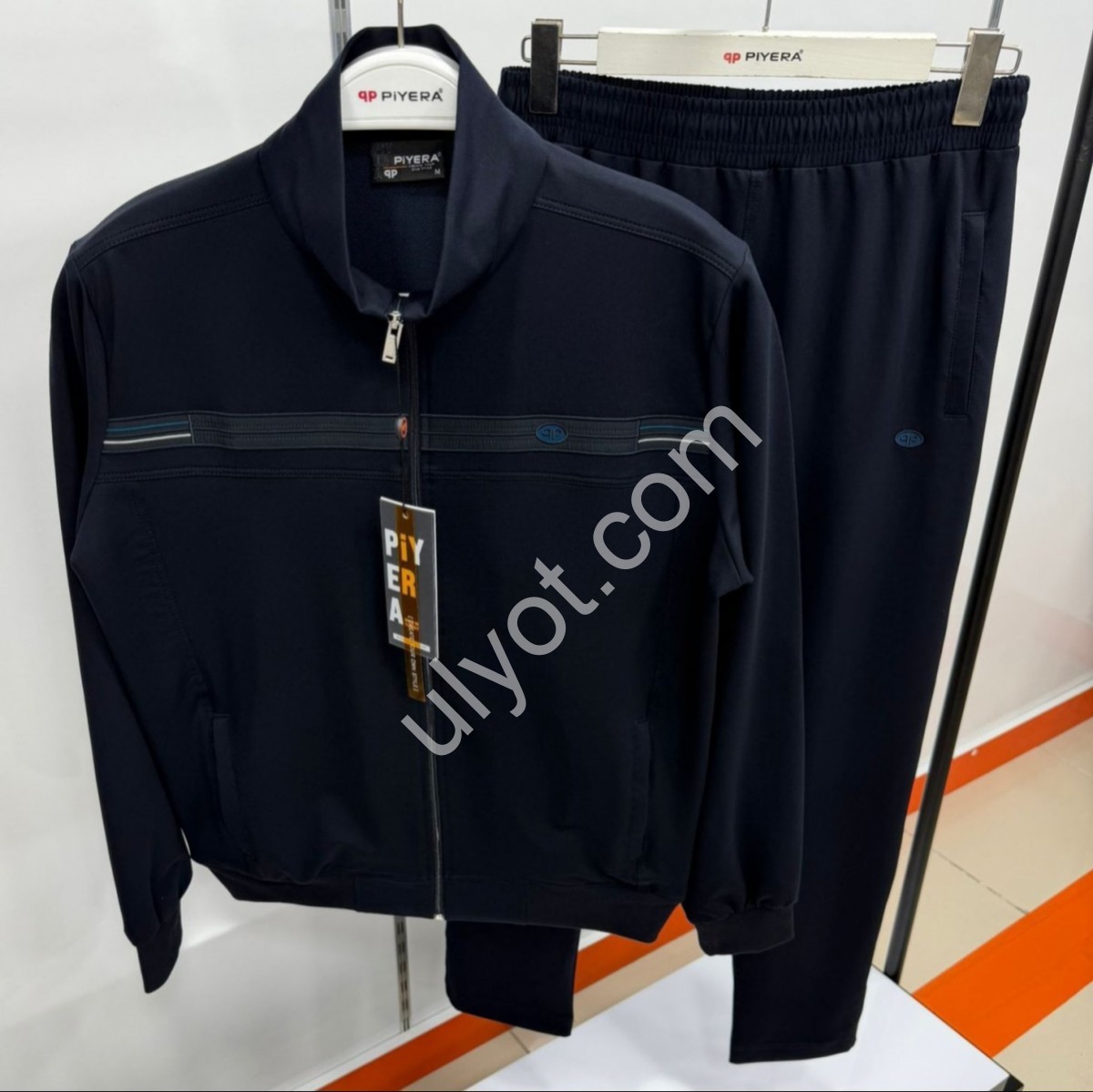 CПОРТ.КОСТЮМ ПИЕРА (M-3XL) ПРЯМОЙ Т.СИНИЙ 7914