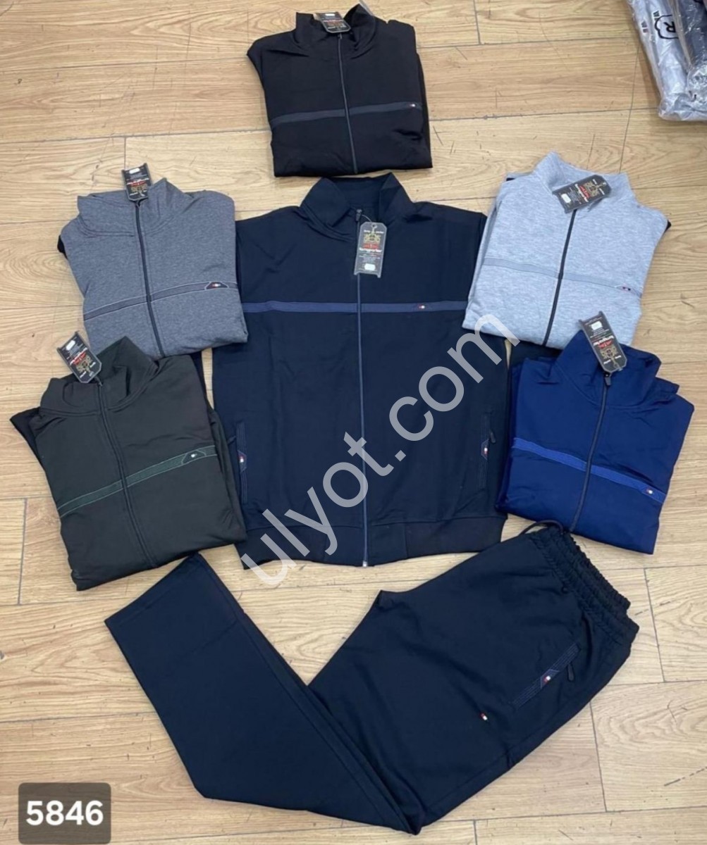 CПОРТ.КОСТЮМ (3XL-6XL) ПРЯМОЙ МЕЛАНЖ 5846