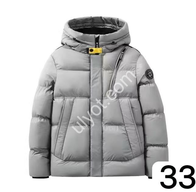 КУРТКА AUDSA  (M-3XL) СВ.СЕРЫЙ 3316-3