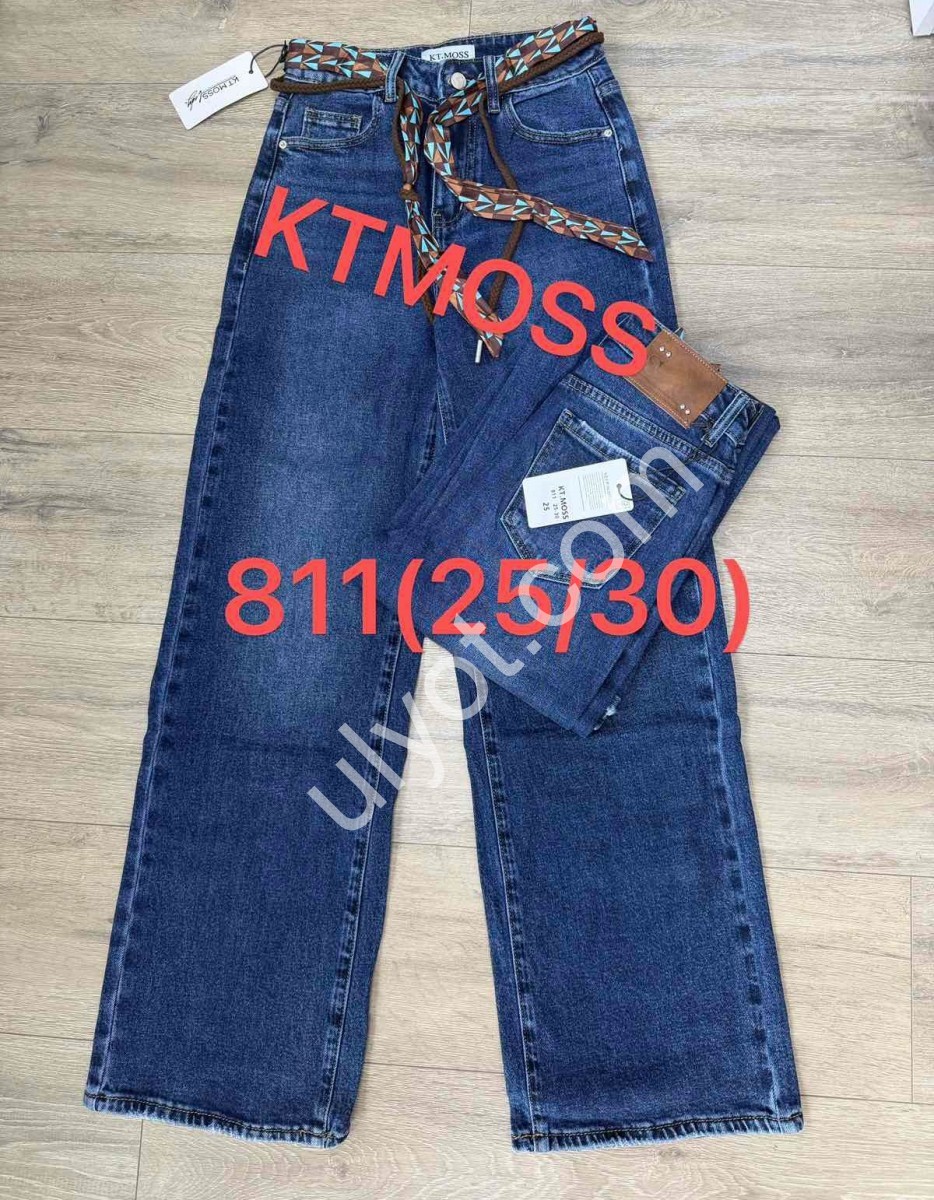 ДЖИНСИ KT.MOSS (25-30) Т.СИНІЙ 811