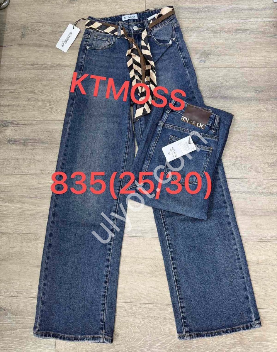 ДЖИНСИ KT.MOSS (25-30) Т.СИНІЙ 835
